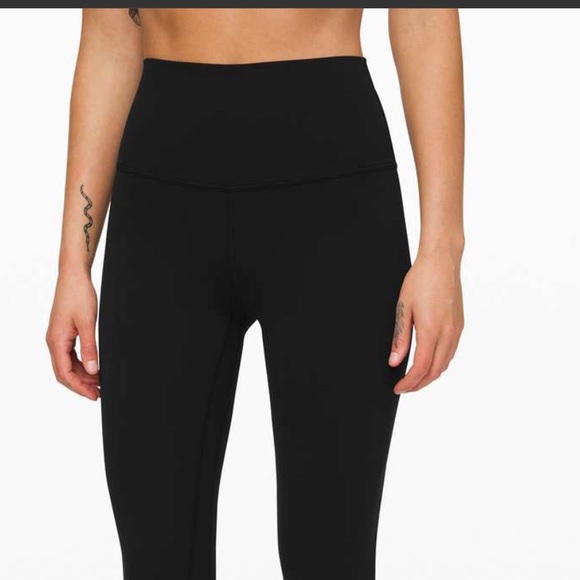 Lululemon Align sz 6 Black High Waist Leggings 25 - Picture 2 of 8